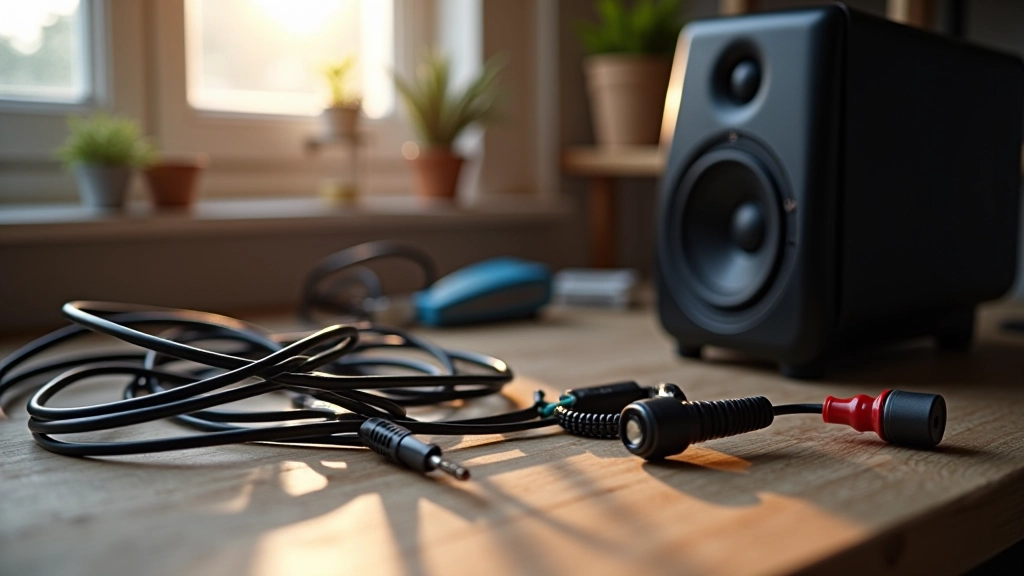 Cables de audio y equipo de diagnóstico